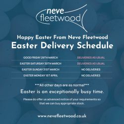Easter Delivery Schedule