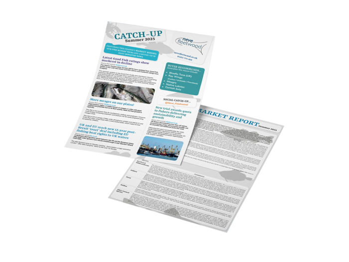 Neve Fleetwoods fish market report