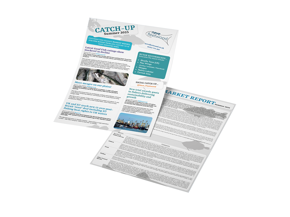 Neve Fleetwoods fish market report